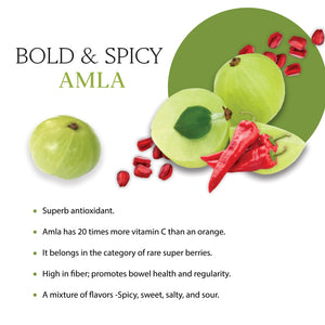 Aryaa Organic Amla - Bold and Spicy (Indian Gooseberry)