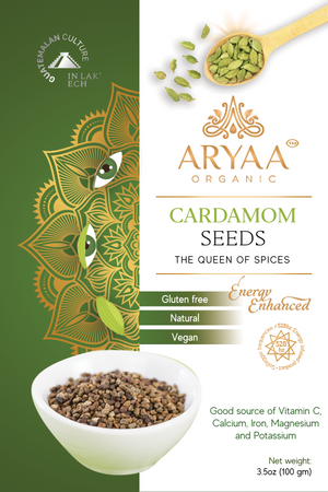 Aryaa Organic Cardamom Seeds from Guatemala