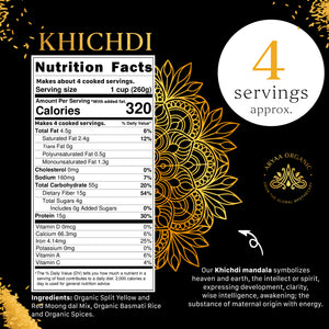 Aryaa Organic Khichdi (4 Pack)