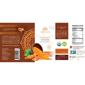 Aryaa Organic Turmeric Powder (Organic)